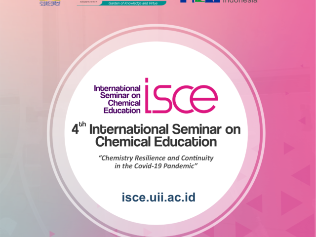Jurusan Kimia UII sukses menggelar Seminar Internasional 4th ISCE 2021