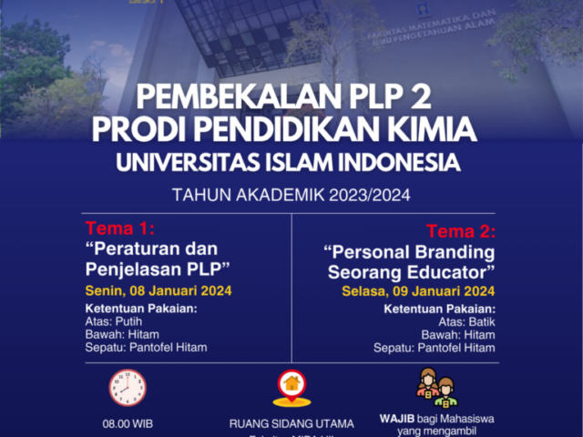 Pembekalan PLP 2: Semester Genap TA 2023/2024