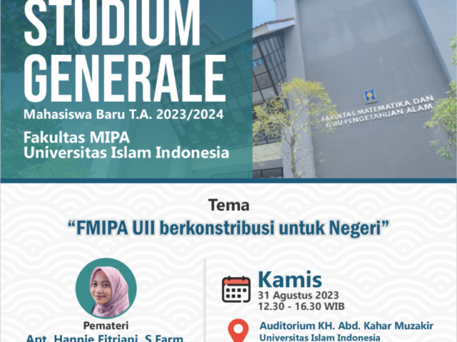 Studium Generale Mahasiswa Baru Tahun Akademik 2023/2024