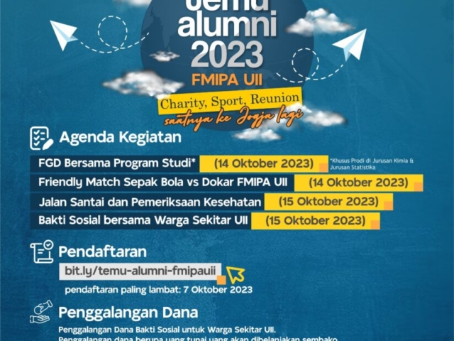 Temu Alumni FMIPA UII 2023
